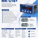 INDIKATOR TIMBANGAN MK D 18 MK CELLS