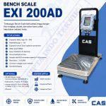 TIMBANGAN DUDUK EXI 200 AD MERK CAS 150 – 300 Kg