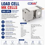 LOADCELL  MK – SPL  MERK MK – CELLS 300 Kg