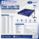 TIMBANGAN LANTAI T 18 SAYAKI 3 TON 1.5 M X 1.5 M
