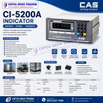 INDIKATOR TIMBANGAN CI 5200 A MERK CAS